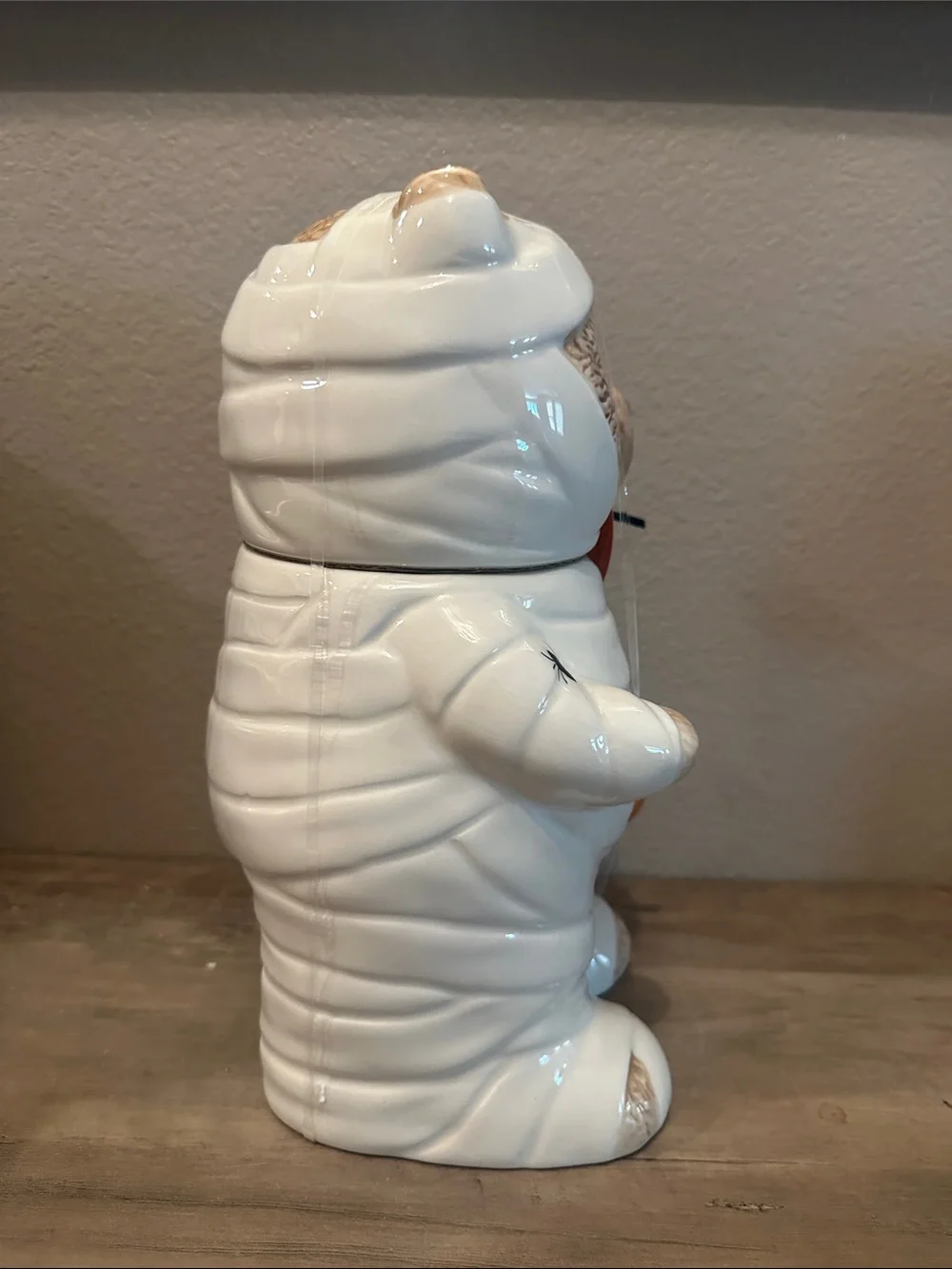 Creepy Critters Mummy Bear Cookie Jar/ Canister